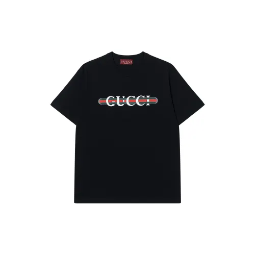 GUCCI Regular Sleeve T Shirt Women's Black