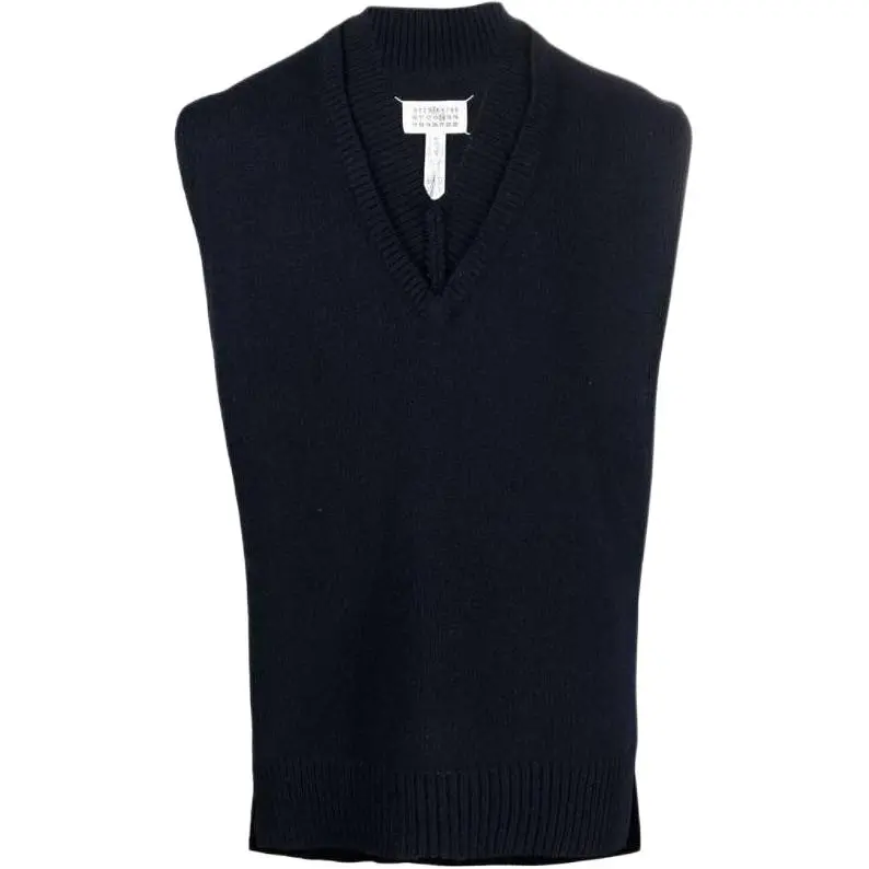 Maison Margiela Layered Knitted Vest