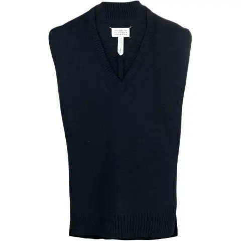 Maison Margiela Layered Knitted Vest