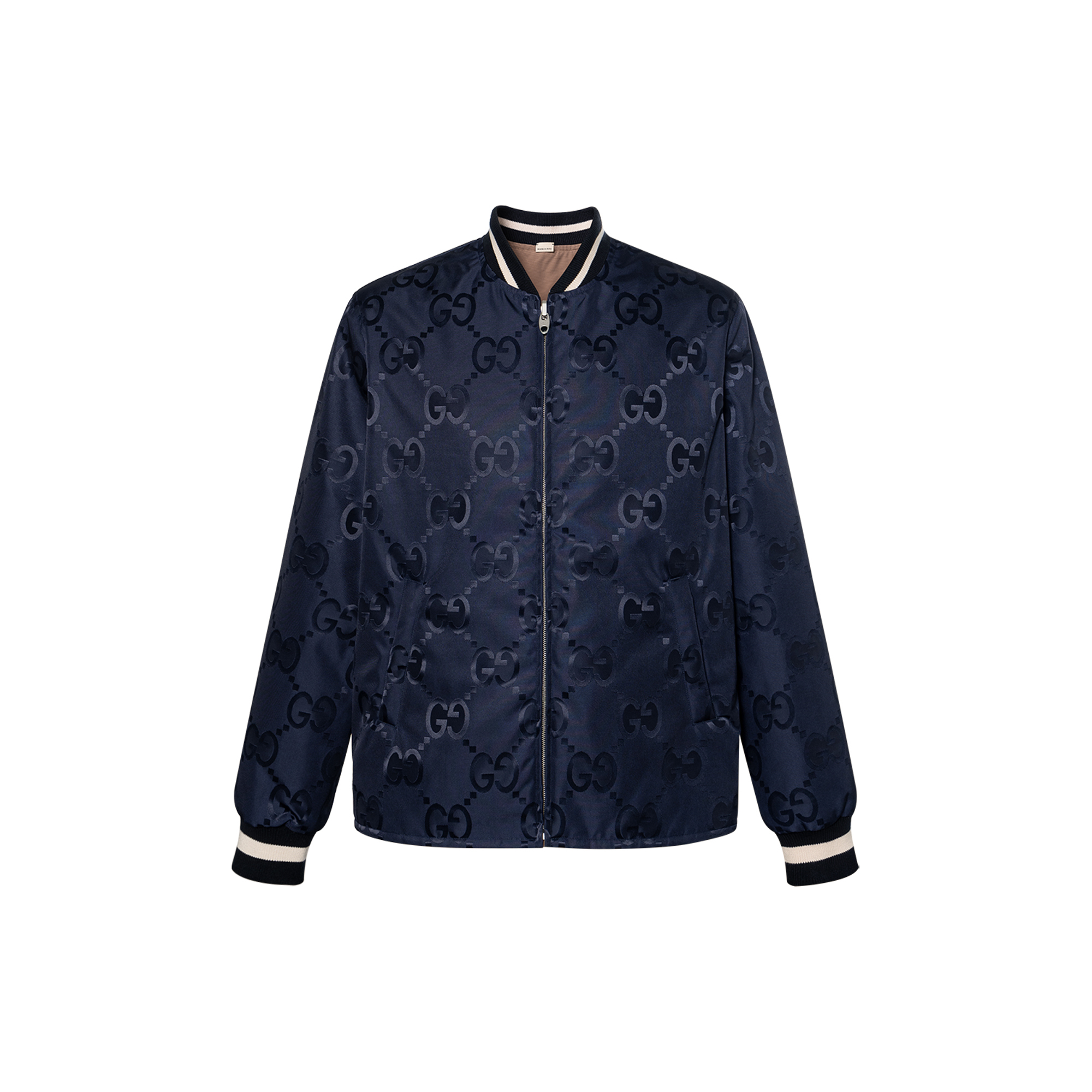 Gucci Jumbo Gg zip-fastening reversible jacket