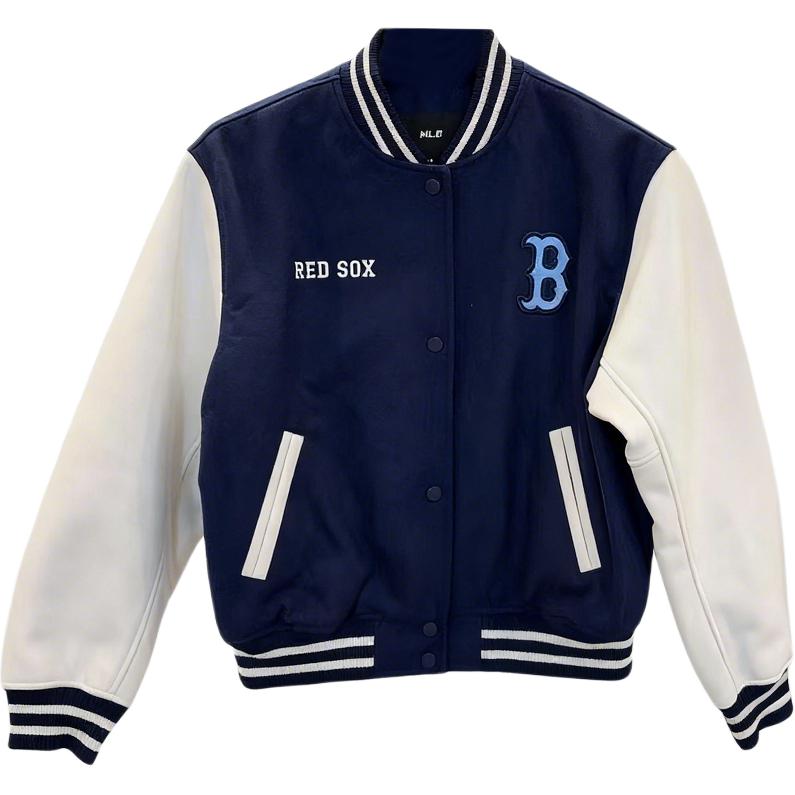 Женская куртка MLB Boston Red Sox (бежевая)