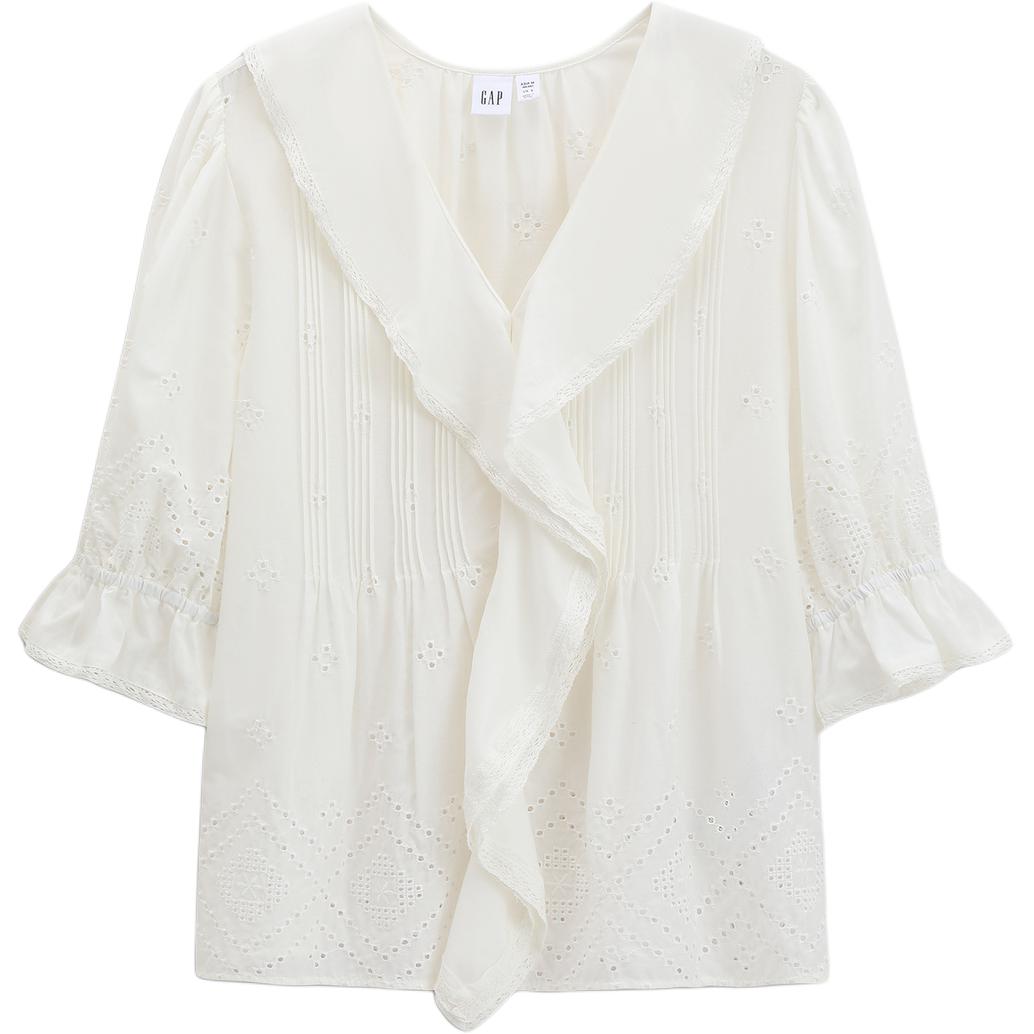 Женская блузка GAP Voluminous Sleeve (голубая)
