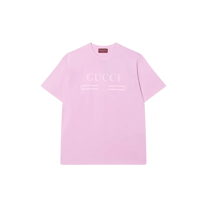 Gucci Printed cotton jersey T-shirt