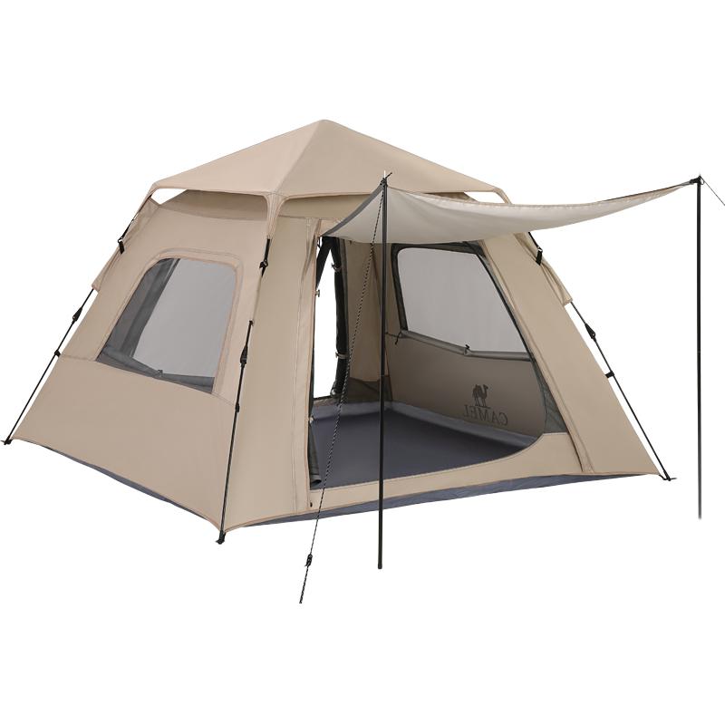 CAMEL Camping Tent One Bedroom And One Living Room Outdoor Automatic Accounting