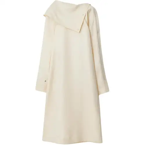 Burberry SS24 Long Sleeved Dress Women's Cream