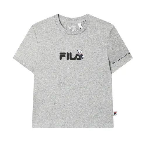 FILA Heritage T Shirt Women's Cartier Heather Gray