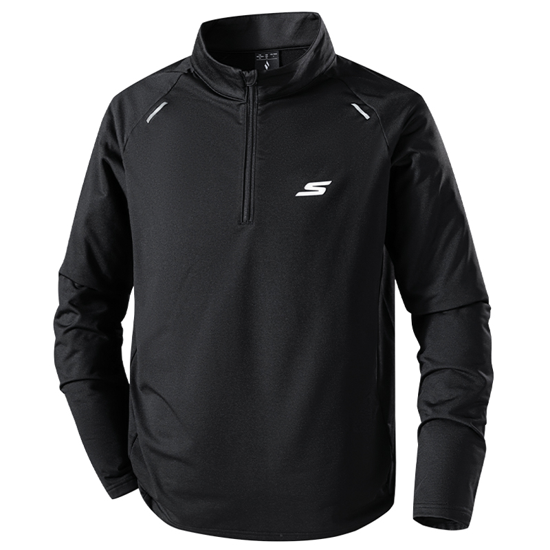 Skechers Skechers, keep warm velvet quick dry comfortable travel long-sleeve, sweatshirt for leisure for gym for men and women, slim fit, with your logo imprint