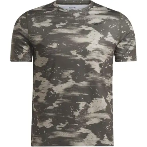 Reebok Training Camo T Shirt Men's Army Green