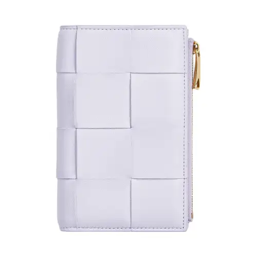 Bottega Veneta With Cow Leather And Sheepskin Wallet Women's Joyful Purple