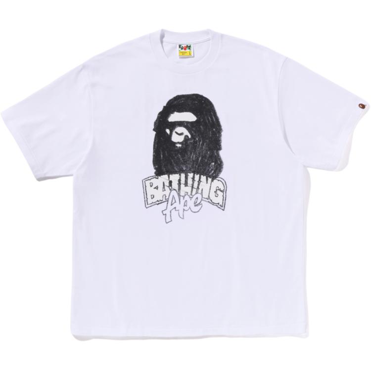 Мужская футболка A BATHING APE FW25 (черная)