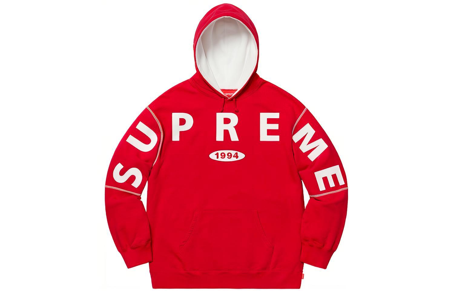 Худи Supreme Spread Logo (красное) — фото 1