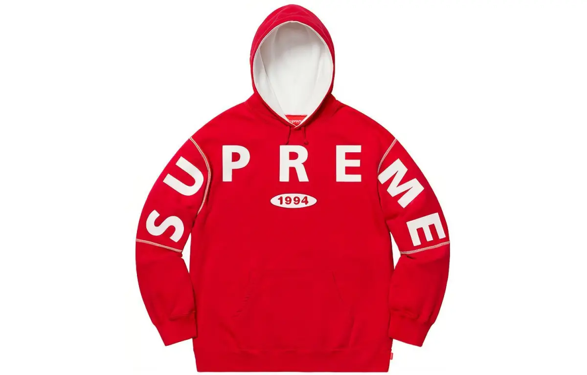 Supreme Spread Logo Hooded Sweatshirt