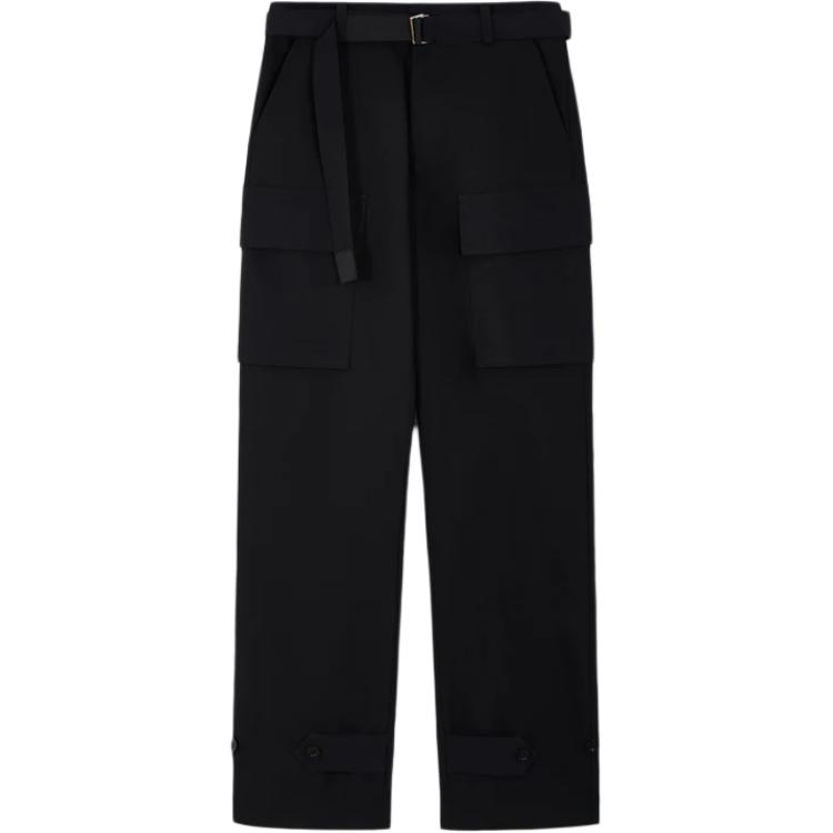 Женские штаны Sacai (черные)