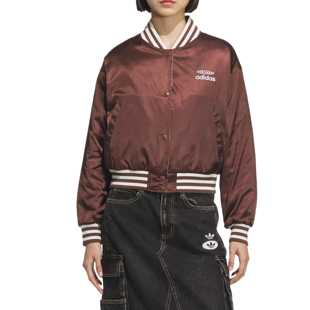Женская куртка adidas originals Casual (черная)