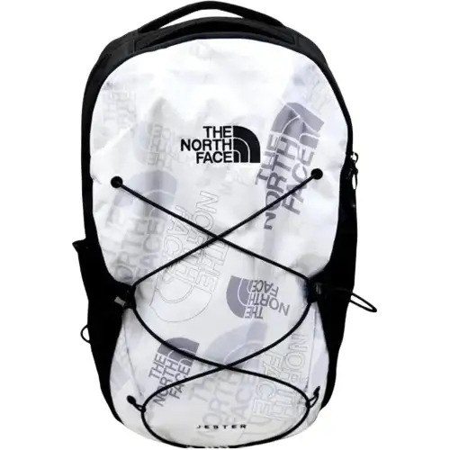 THE NORTH FACE 28L Backpack Outdoor Bag Polyester White & Black Unisex