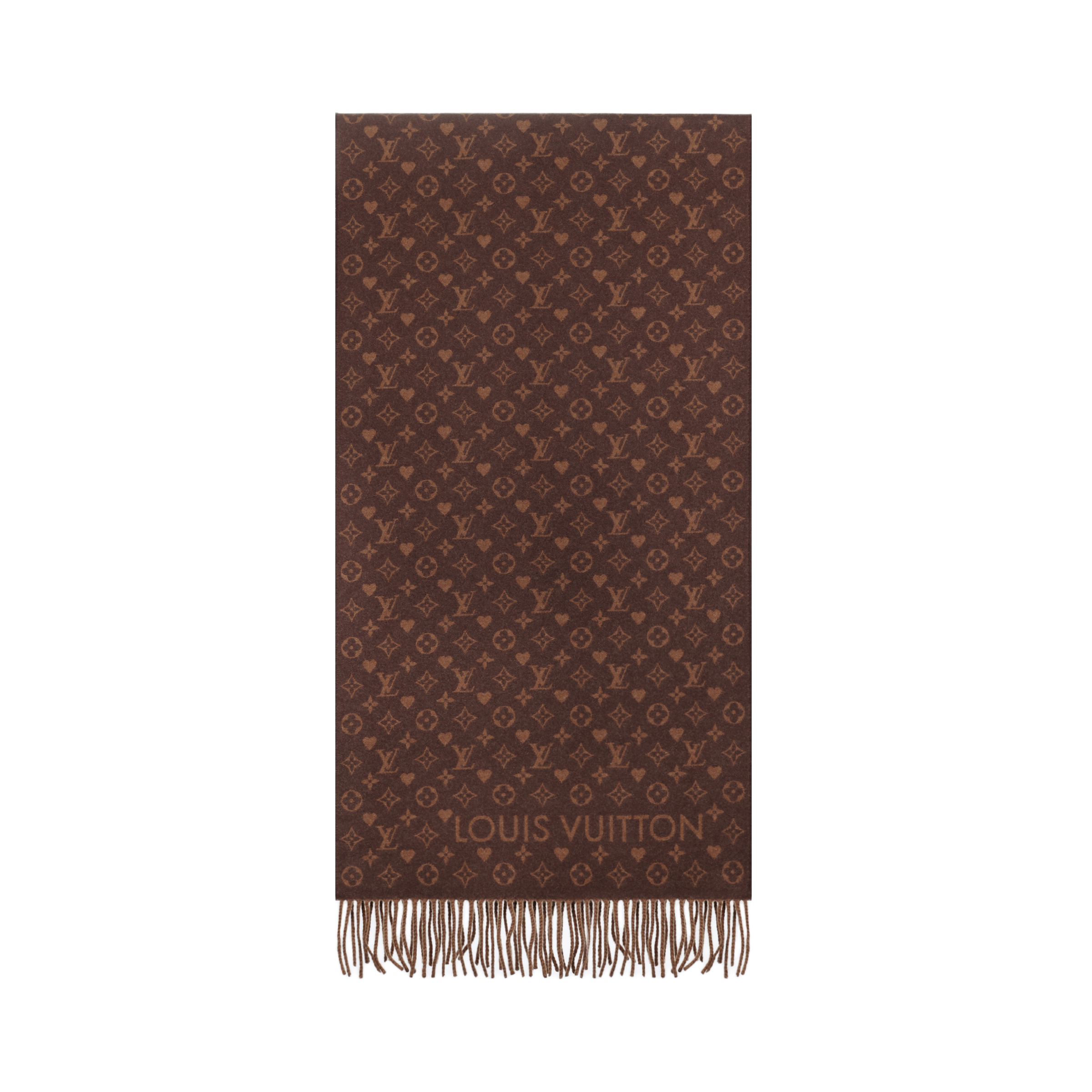 Шарф Louis Vuitton Game On (коричневый)