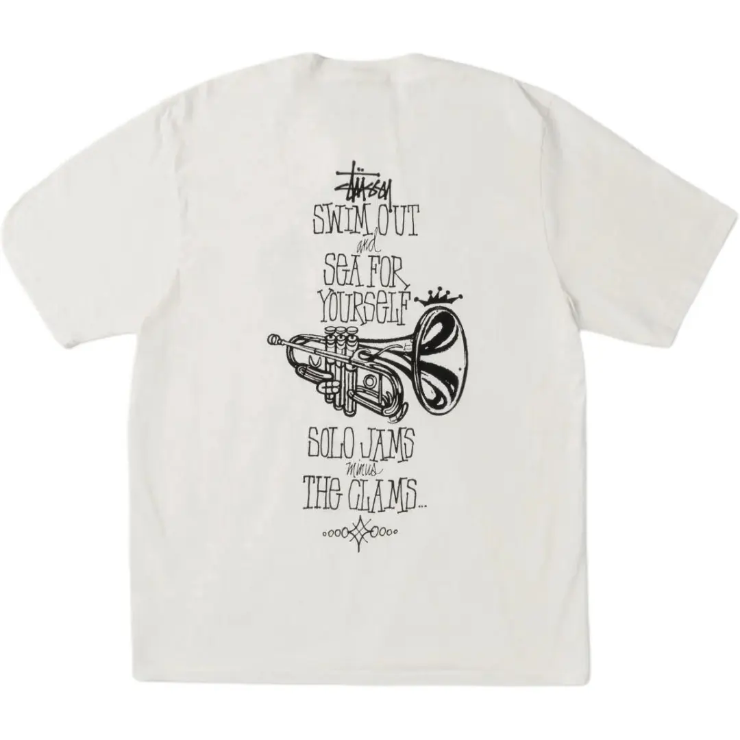 Stussy FW25 SWIM OUT TEE PIGMENT DYED T Shirt Unisex