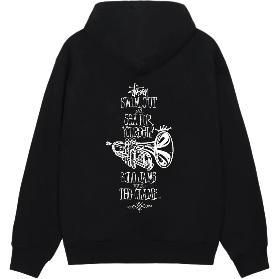 Stussy FW25 SWIM OUT ZIP HOODIE Sweatshirt Unisex