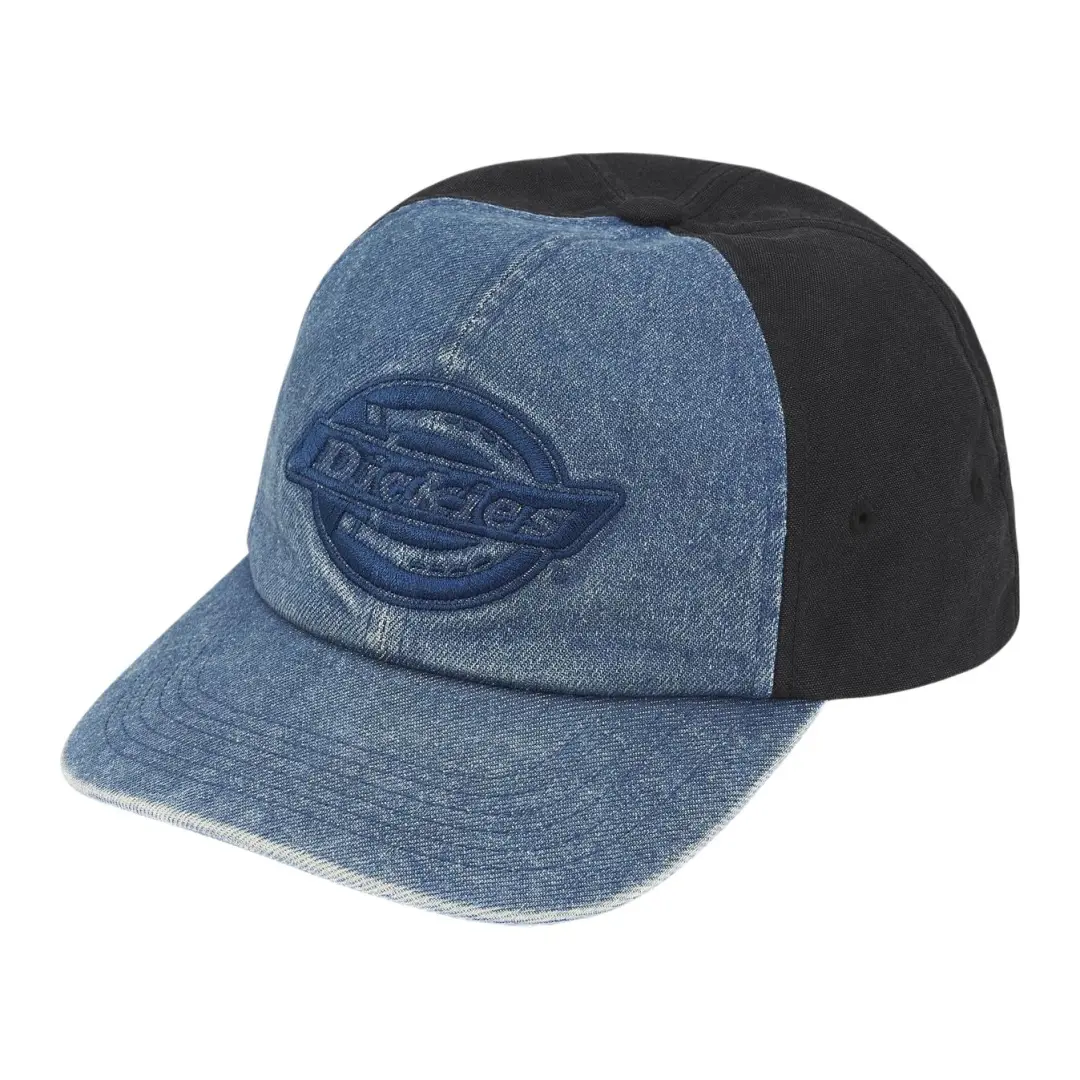 Supreme x Dickies Baseball Caps Unisex Denim Blue/Black/Camouflage