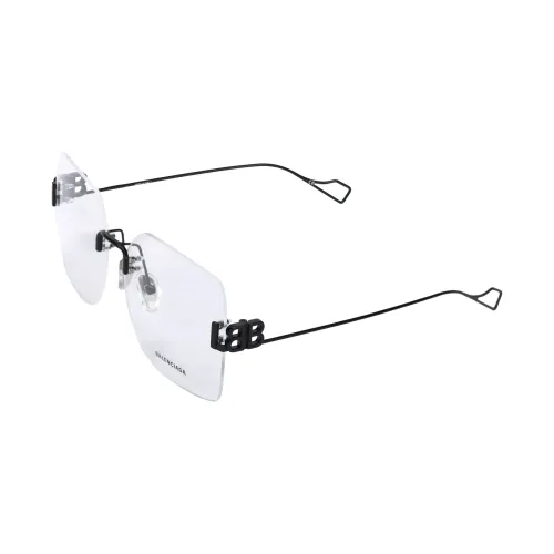 Balenciaga Bb Rimless Glasses