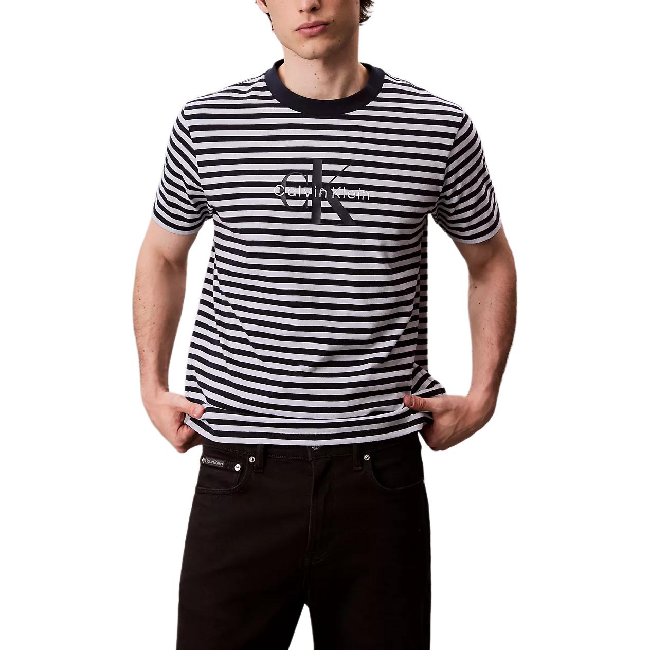Мужская футболка CALVIN KLEIN Logo (черная)