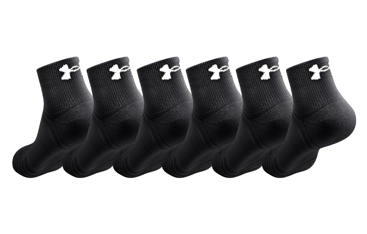 Under Armour Medium Length Cotton Socks Unisex 3/6 Double