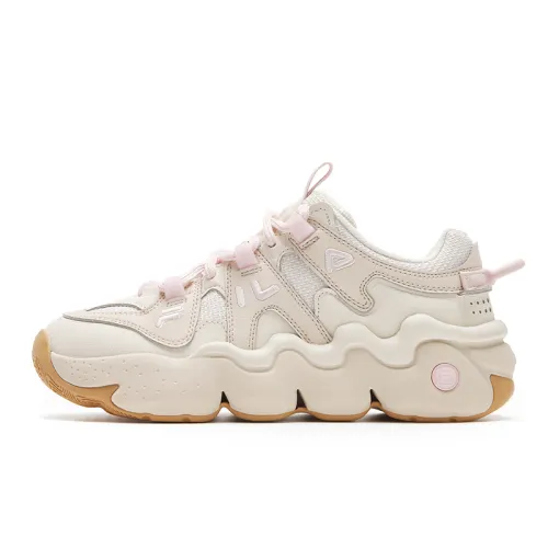 FILA Panini Cushioning Coverage Rebound Low top Casual Shoes Women's Beige