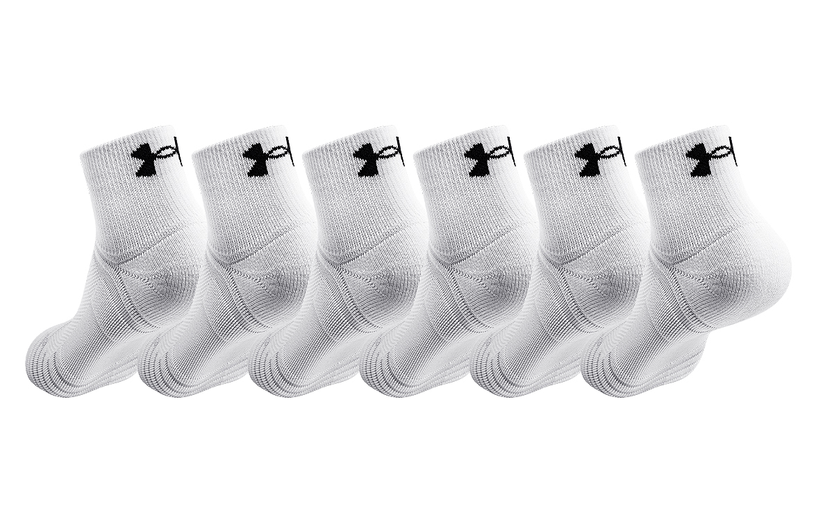 Under Armour Medium Length Cotton Socks Unisex 3/6 Double