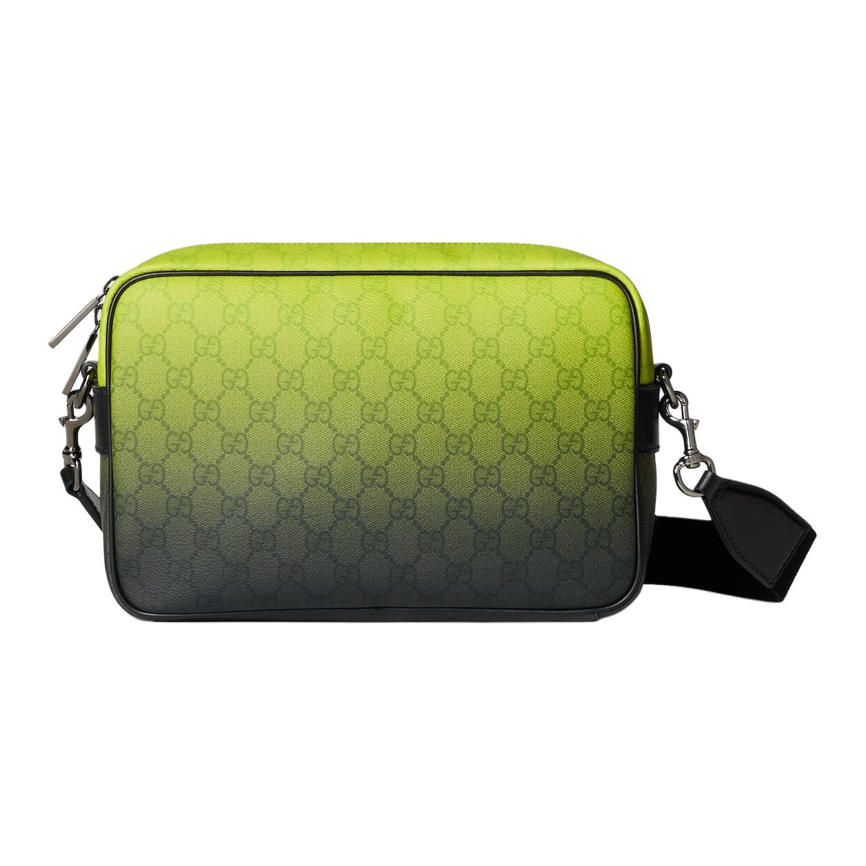 Мужская сумка Gucci Chroma (неоново-черная)