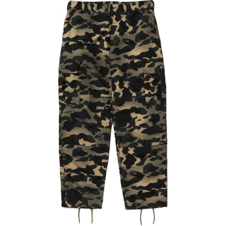 Мужские штаны A Bathing Ape FW25 Camo Cargo (зеленые)