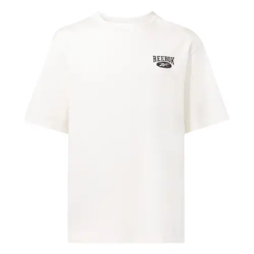 Reebok T Shirt Unisex Chalk White