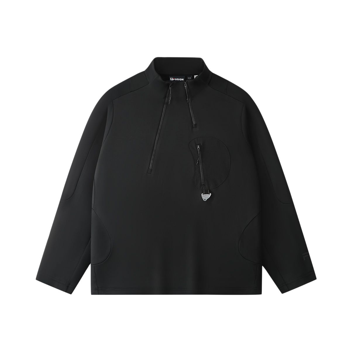 Мужское худи Fila URBAN TECH FUSION X (черное)