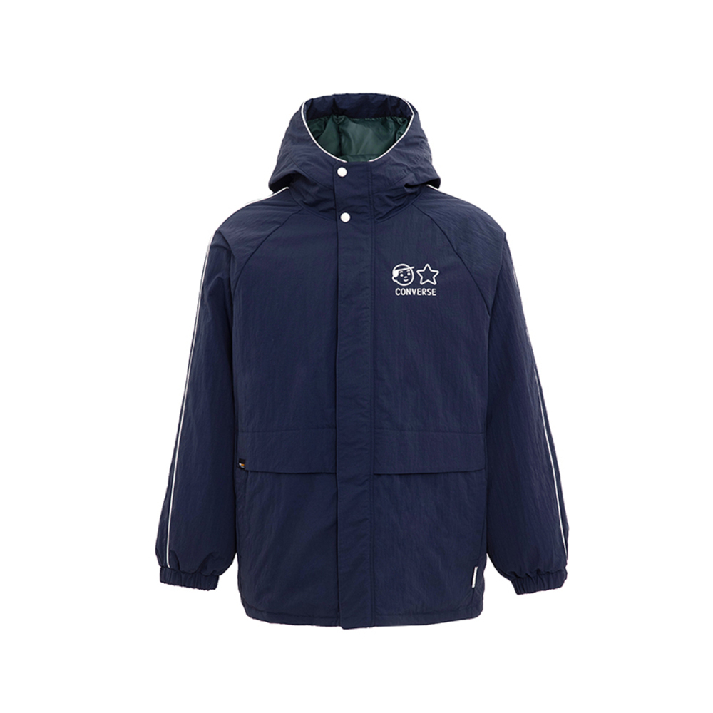 Мужской пуховик Converse Cartoon Down Jacket (черный)