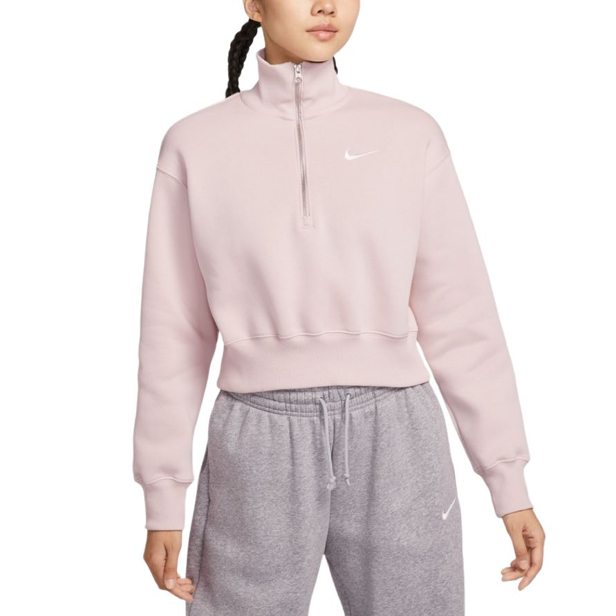 Женский свитшот Nike Sportswear Phoenix Fleece (розовый)