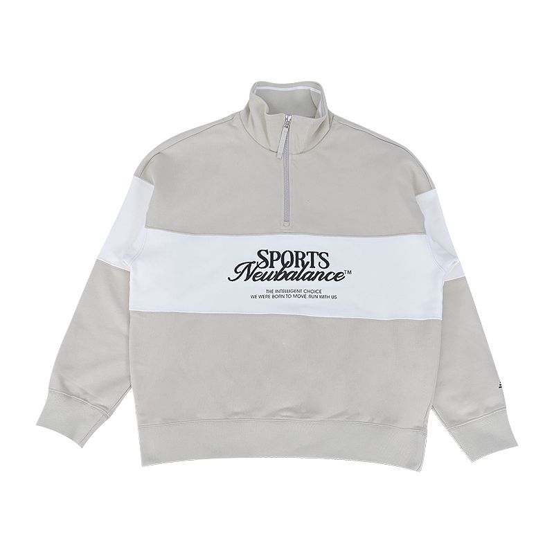 Мужское худи New Balance Sweatshirt (серое)