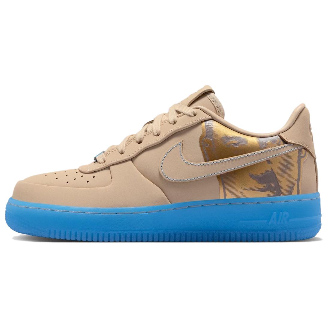 Kobe Bryant x Air Force 1 Low Protro Linen and University Blue