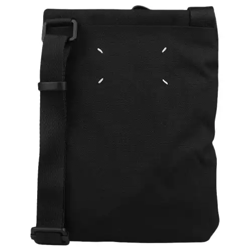 Maison Margiela Nylon Shoulder Bag Men's Black