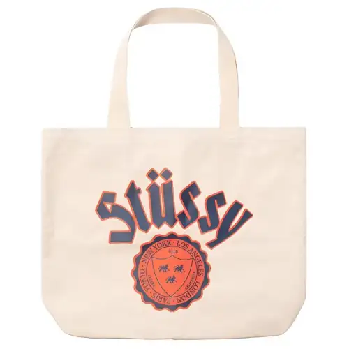 Stussy Cotton Handbag Unisex White