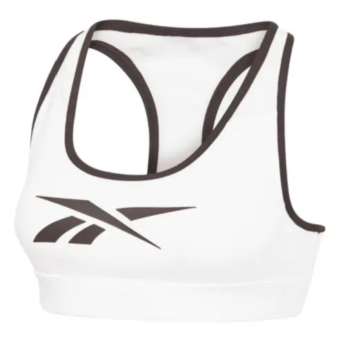 Reebok S Hero Racer Pad Bra Read Sports Underwear Women's White
