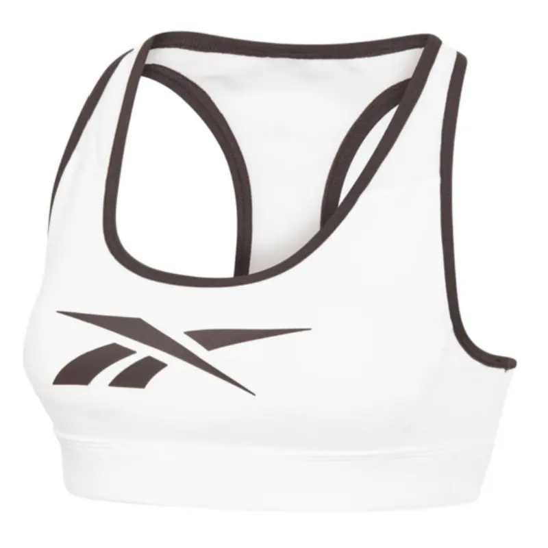 Reebok S Hero Racer Pad Bra Read Sports Underwear Women's White