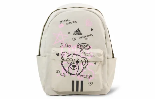 Adidas, fashionable universal regenerated backpack for men and women, custom-made, polyester, material, for beloved