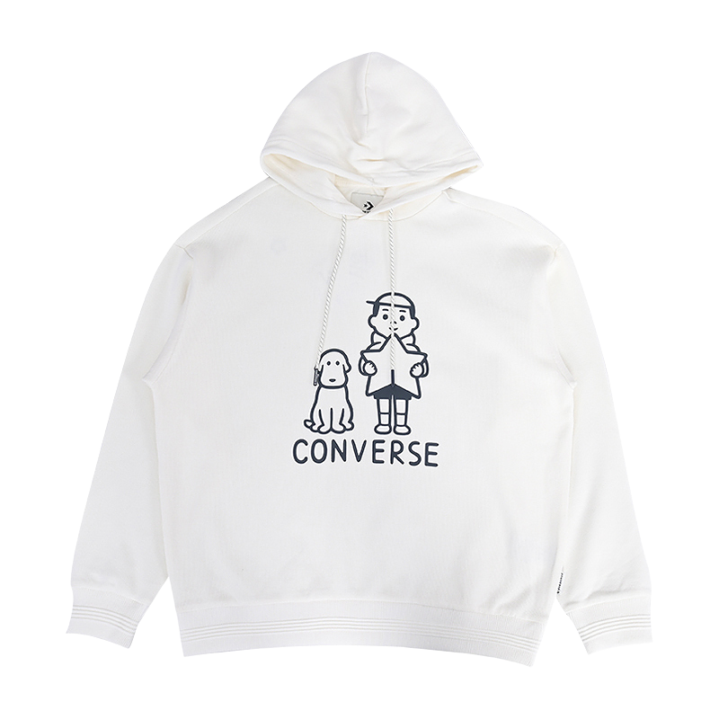 Худи Converse × Noritake (белое)
