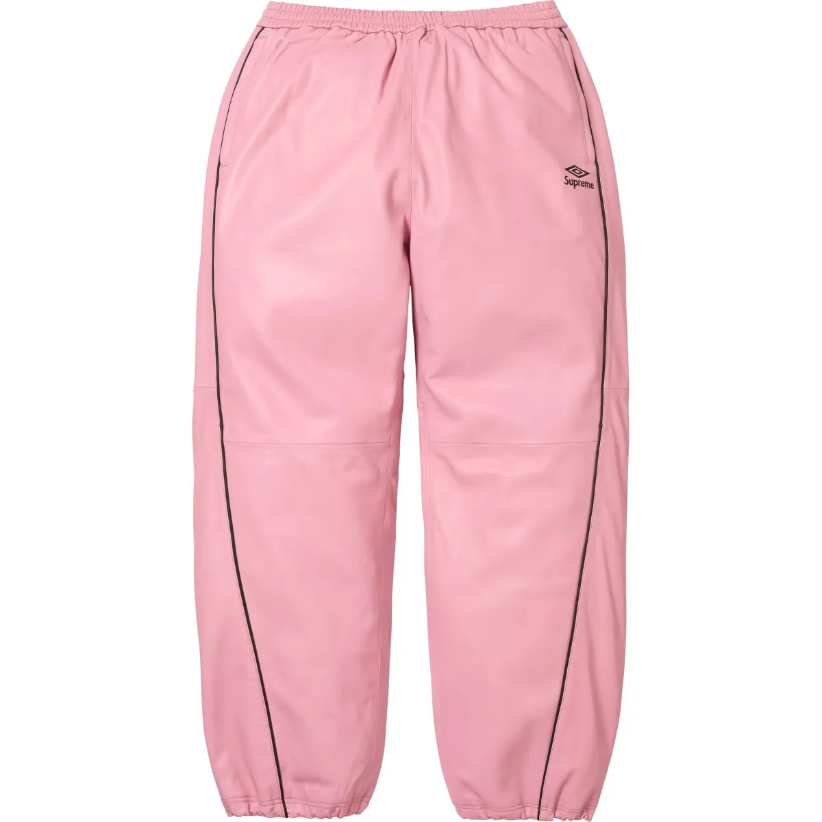 Supreme x Umbro FW25 WEEK19 Leather Track Pant Knitted Sweatpants Unisex