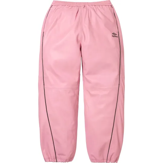 Supreme x Umbro FW25 WEEK19 Leather Track Pant Knitted Sweatpants Unisex