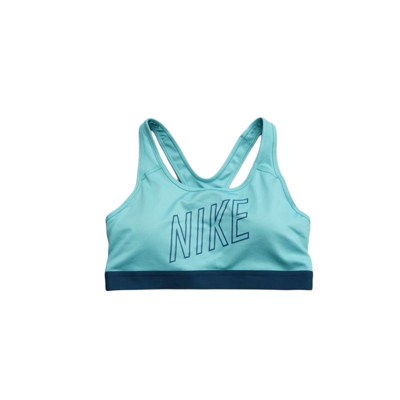 Женский спортивный бюстгальтер Nike Sports Bra (черный)
