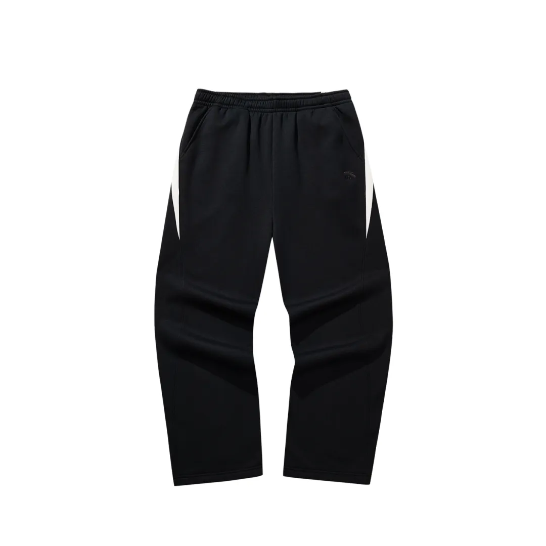 Anta Knitted Sweatpants Men's Basic Black