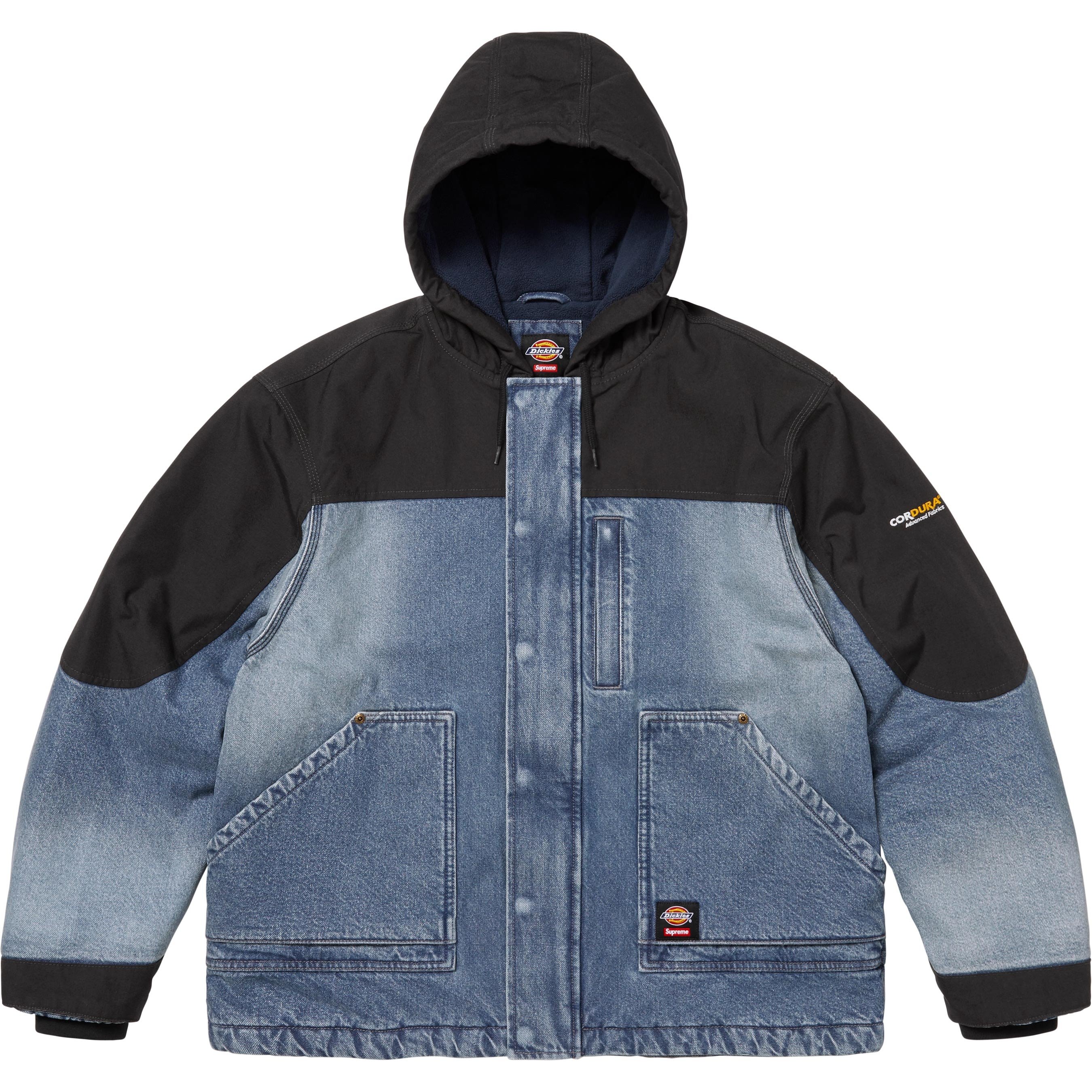 sukekiyo フーディー新品 Supreme x Dickies Cordura Hooded Work Jacket SUP-FW25-223 — купить