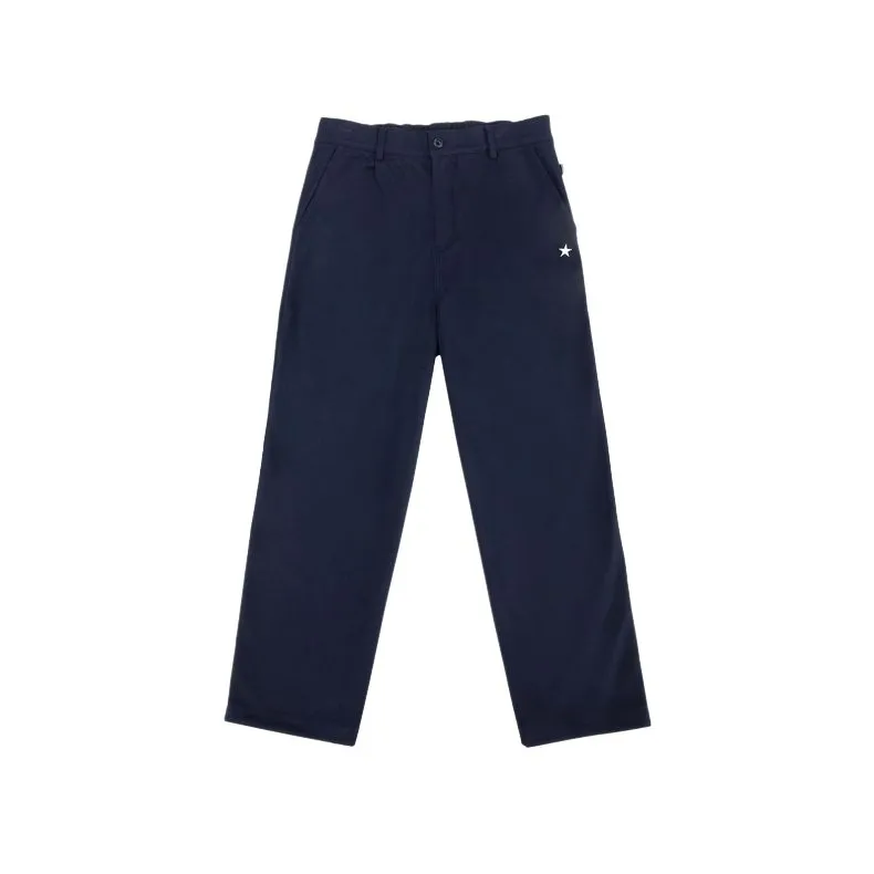 Converse Casual Pants Men's Dark Blue Moderate Straight Fit Pants