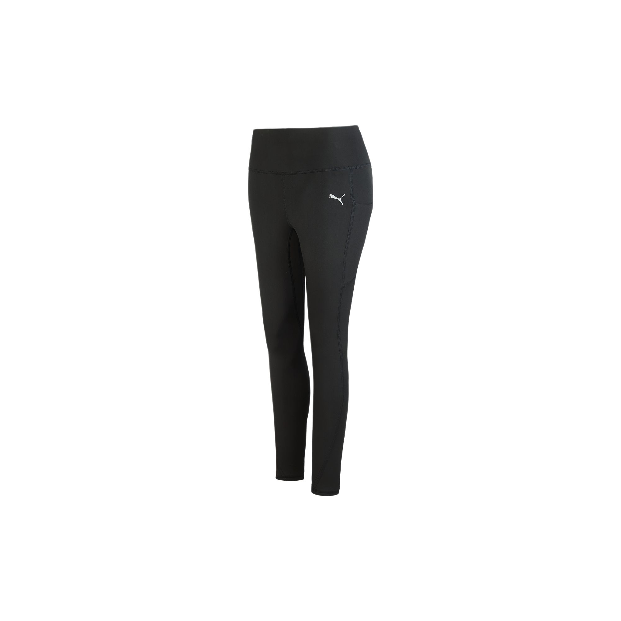 Женские штаны PUMA TIGHT W RUN MICROFLEECE (черные)