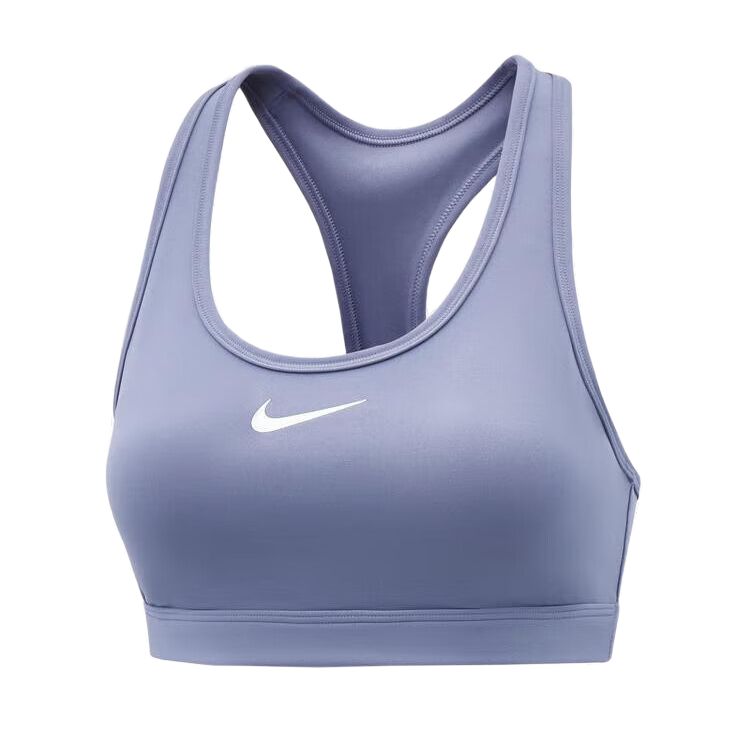 Женский спортивный топ Nike AS W NK SWSH MED SPT BRA (черный)